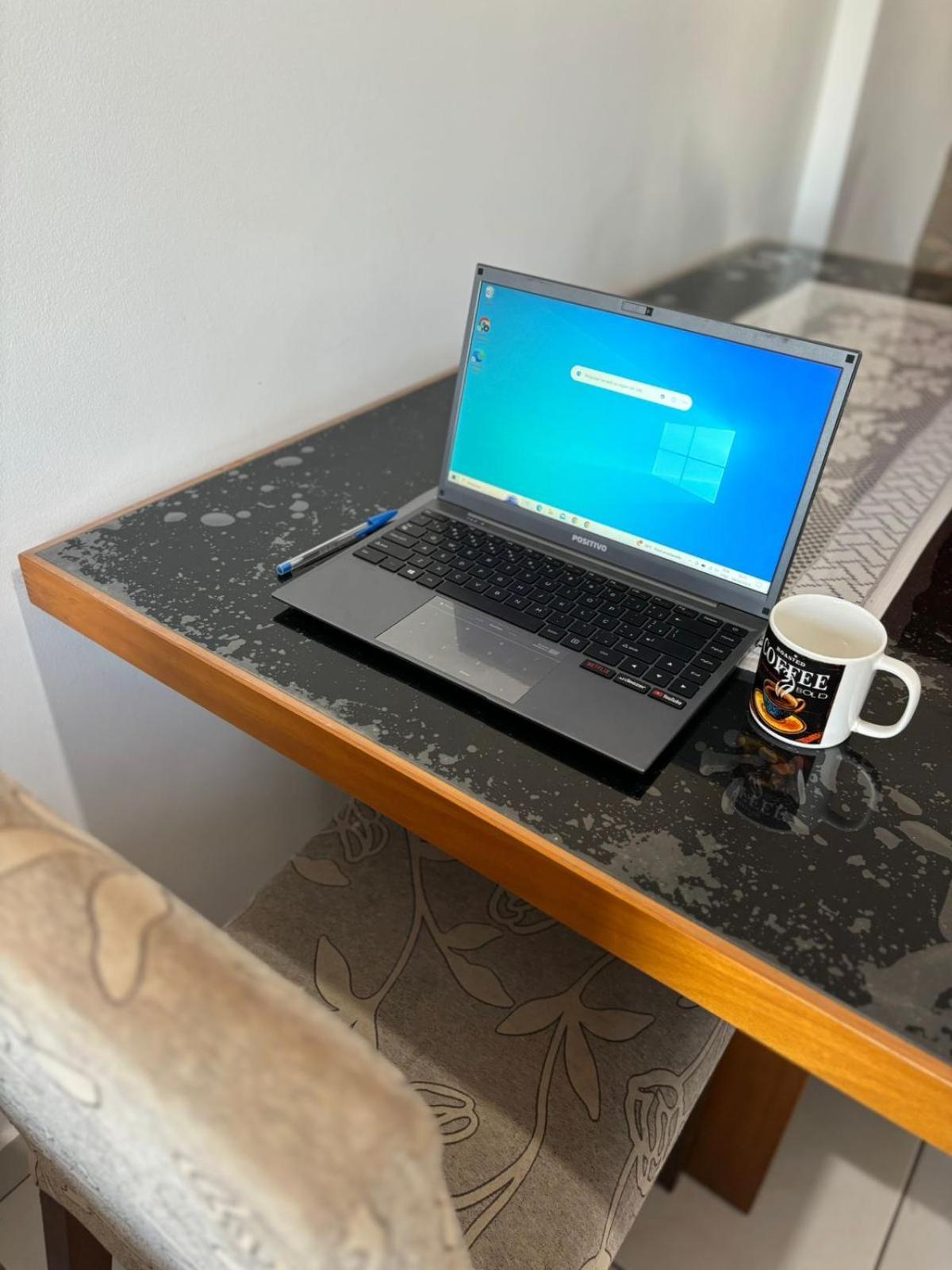 Lindo Apto 300M Praia Da Ocian E Centro - Vista Mar- Varanda Sacada - Wi-Fi 300 Mbps - Vaga De Garagem - Acomoda Ate 6 Pessoas Apartment Praia Grande  Luaran gambar